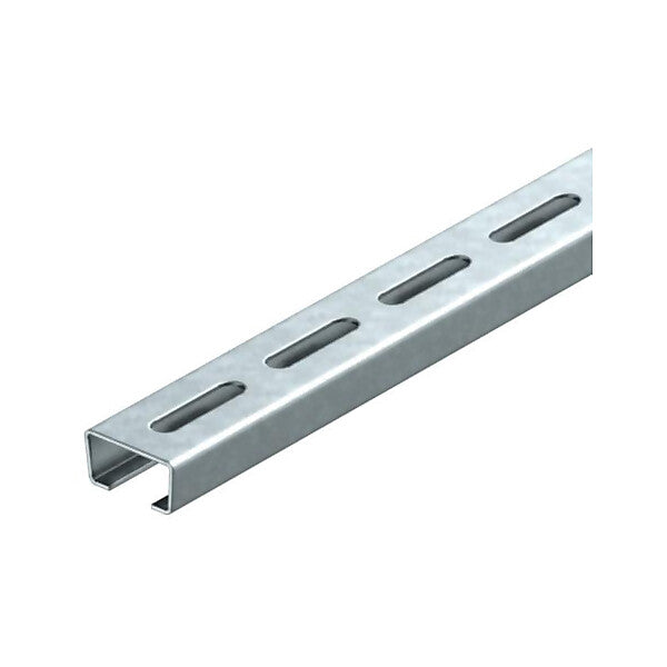 OBO Profilschiene gelocht SW 16,5mm 200x35x18 AML3518P0200FT/1